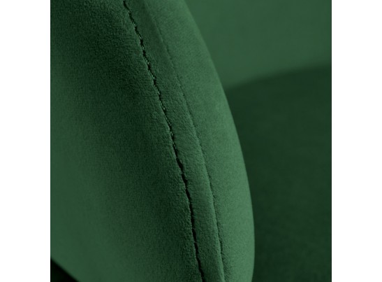 Стул-полукресло Emil зеленый с золотыми ножками в Набережных Челнах