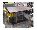 Стол Solution 120x80х75,5см, серый мрамор в Набережных Челнах