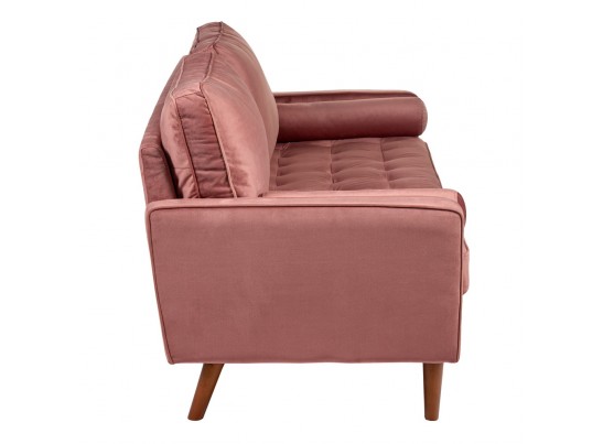Диван Scott трехместный пыльно-розовый в Набережных Челнах
