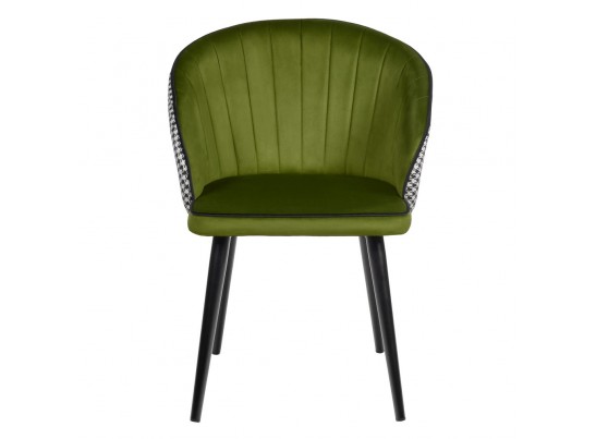 Стул Paola зеленый с жаккардом в Набережных Челнах