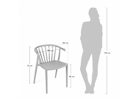 Стул Venice бирюзовый в Набережных Челнах