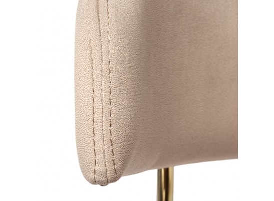 Стул Elle бежевый с золотыми ножками в Набережных Челнах