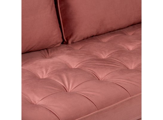 Диван Scott трехместный пыльно-розовый в Набережных Челнах