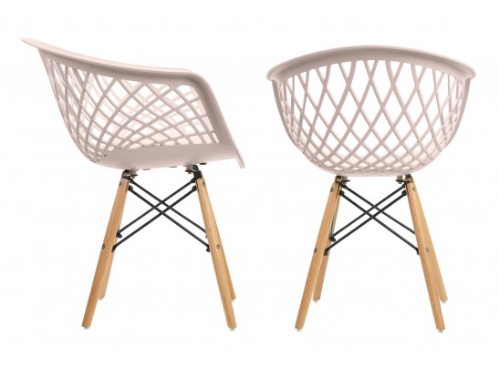 Комплект из 2-х стульев Matrix пудровый в Набережных Челнах Комплект из 2-х стульев Matrix пудровый в Набережных Челнах