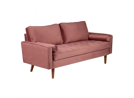 Диван Scott трехместный пыльно-розовый в Набережных Челнах