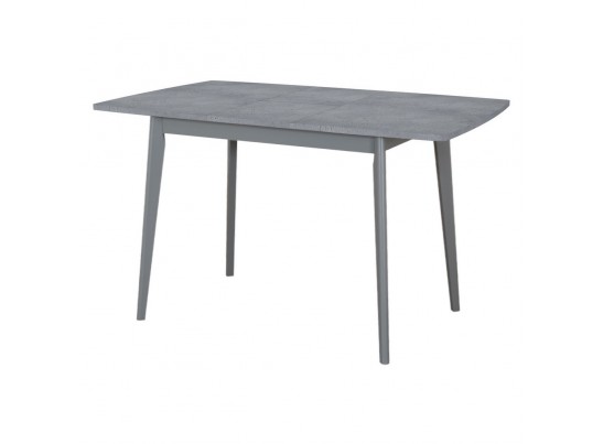 Стол Oslo раскладной 100-130x80x76см, Бетон Портленд, серый в Набережных Челнах