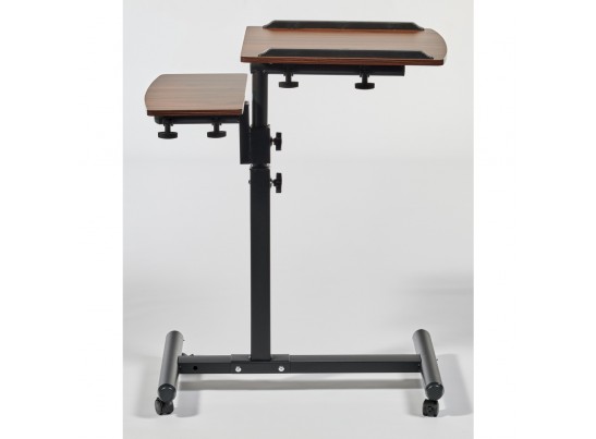 Стол многофункциональный Palma 60x40x62-96см, темное дерево, чёрный в Набережных Челнах