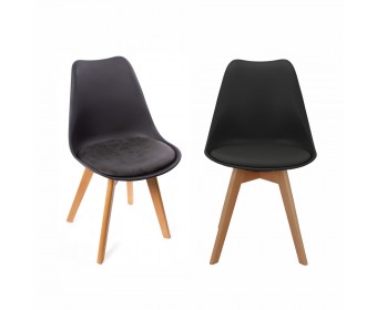 Комплект из 2-х стульев Eames Bon чёрный
