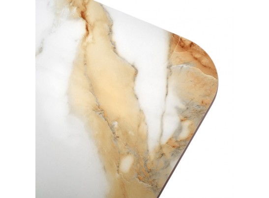 Стол Festa 140x85x77см, керамогранит Calacatte gold мрамор в Набережных Челнах