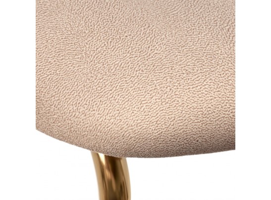 Стул Elle бежевый с золотыми ножками в Набережных Челнах