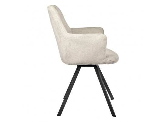 Стул Grant латте шенил на поворотном механизме в Набережных Челнах