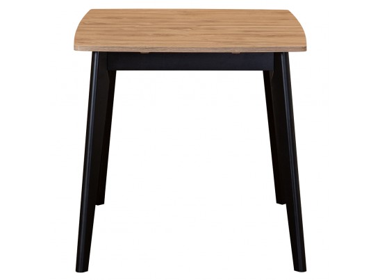 Стол Oslo 100-130 x 80см, Дуб Навара структурное, чёрный в Набережных Челнах