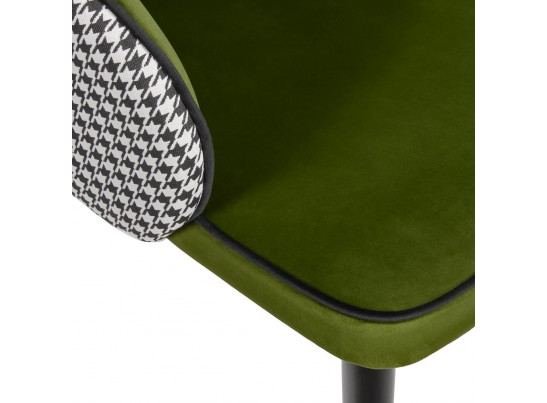 Стул Paola зеленый с жаккардом в Набережных Челнах