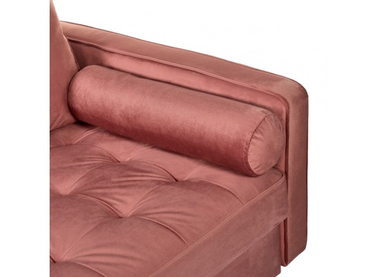 Диван Scott трехместный пыльно-розовый в Набережных Челнах
