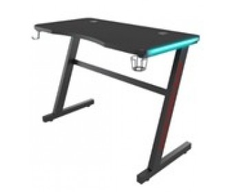 Компьютерный стол Epic glow 120х60х75см с LED подсветкой, подстаканником, крючком для наушников