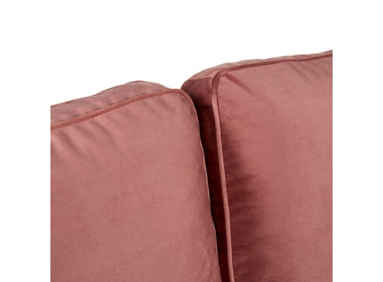 Диван Scott трехместный пыльно-розовый в Набережных Челнах
