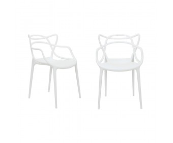 Комплект из 2-х стульев Masters белый