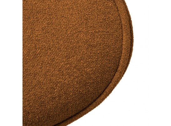 Стул Lucas 3 терракотовый букле с ножками цвета орех в Набережных Челнах