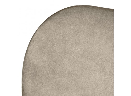 Стул Seven Style латте велюр с чёрными ножками в Набережных Челнах