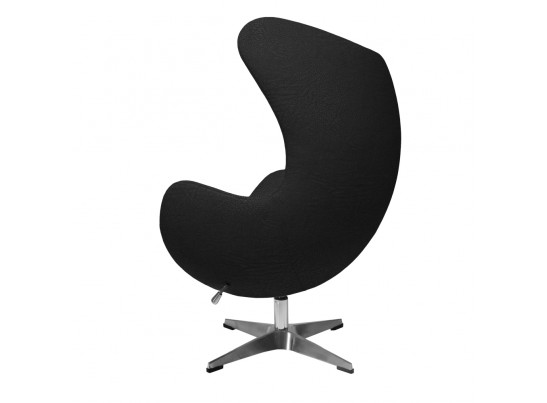Кресло EGG CHAIR черный, экокожа в Набережных Челнах