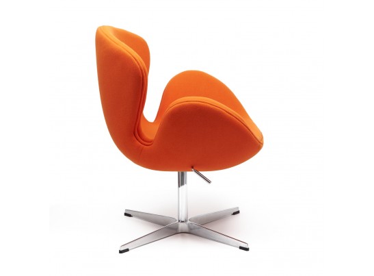 Кресло SWAN CHAIR оранжевый, кашемир в Набережных Челнах Кресло SWAN CHAIR оранжевый, кашемир в Набережных Челнах