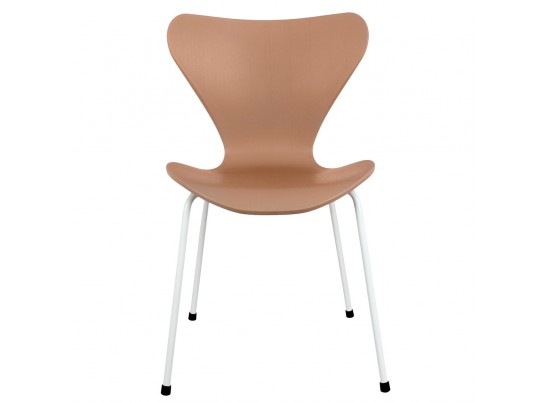 Стул Seven пудровый с белыми ножками в Набережных Челнах