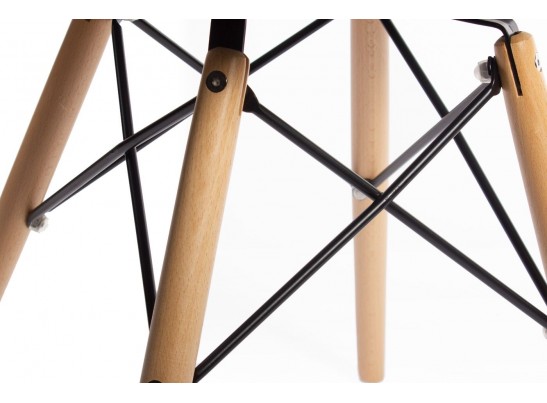 Стул Eames DSW leather серый в Набережных Челнах