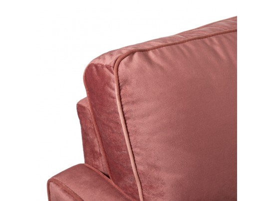 Диван Scott трехместный пыльно-розовый в Набережных Челнах