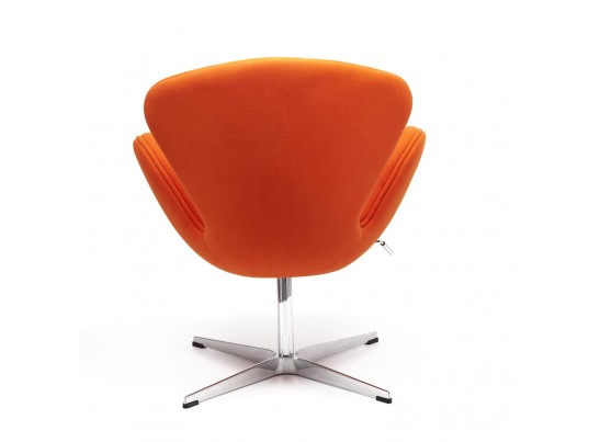Кресло SWAN CHAIR оранжевый, кашемир в Набережных Челнах Кресло SWAN CHAIR оранжевый, кашемир в Набережных Челнах
