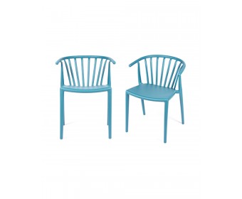 Комплект из 2-х стульев Venice бирюзовый
