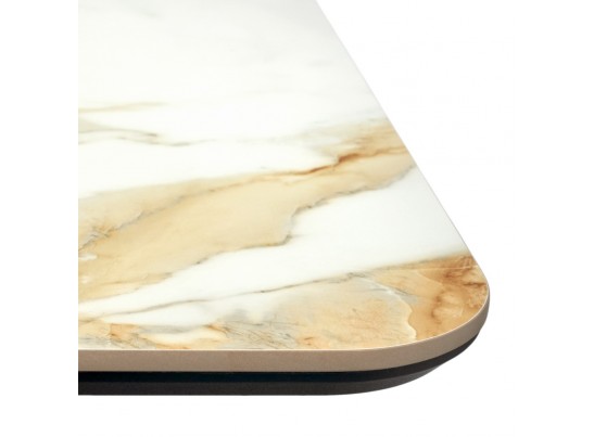 Стол Festa 140x85x77см, керамогранит Calacatte gold мрамор в Набережных Челнах