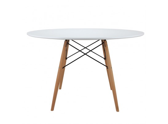 Стол Eames диам.100см, белый в Набережных Челнах