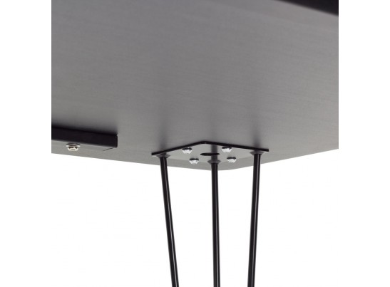 Стол Solution 120x80х75,5см, чёрный в Набережных Челнах