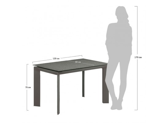 Стол раздвижной NEW YORK кобальт в Набережных Челнах