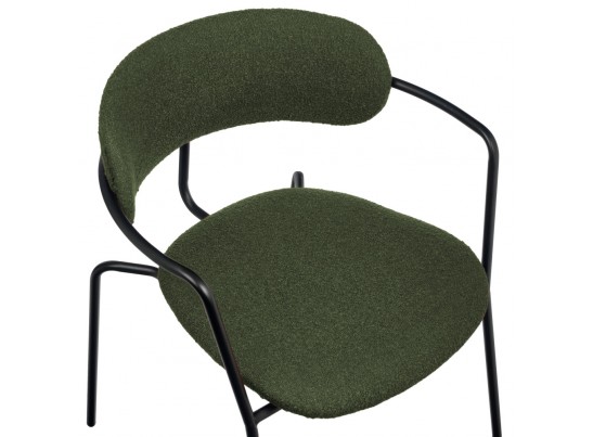 Стул Ant букле зелёный в Набережных Челнах