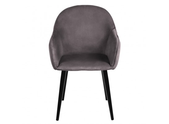 Стул Frida тёмно-серый велюр в Набережных Челнах