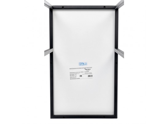 Придиванный столик Loft 50x30см, белый мрамор с черными ножками в Набережных Челнах