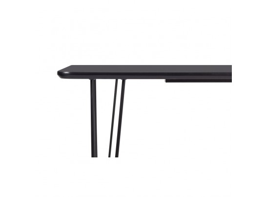 Стол Solution 120x80х75,5см, чёрный в Набережных Челнах