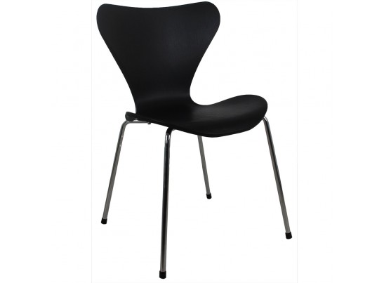 Комплект из 4-х стульев Seven чёрный в Набережных Челнах
