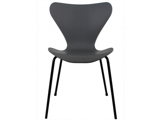 Стул Seven серый с чёрными ножками в Набережных Челнах