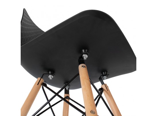 Стул Eames Waffle чёрный в Набережных Челнах