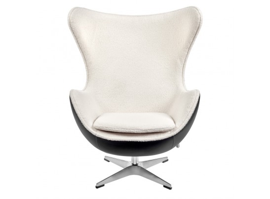 Кресло EGG STYLE CHAIR черный, экокожа в Набережных Челнах