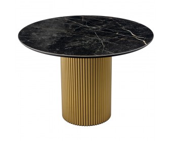 Стол Aura D110, керамогранит Wacom мрамор