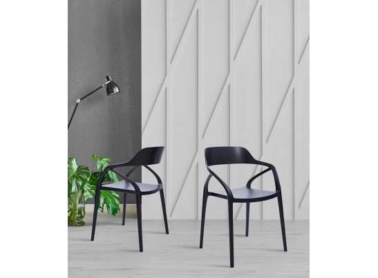 Стул Capri чёрный в Набережных Челнах