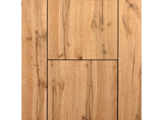 Стол Dublin раскладной 120-160х80х75 Дуб Вотан с чёрными ножками в Набережных Челнах