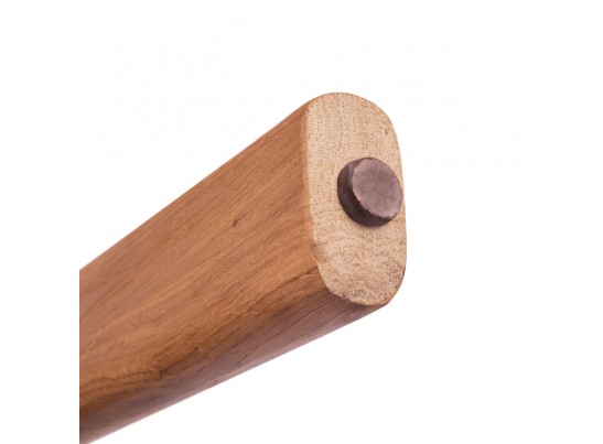 Стул Rich рогожка латте с ножками цвета орех в Набережных Челнах