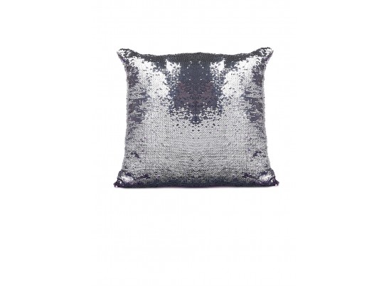 Подушка декоративная «РУСАЛКА» цвет фиолетовый/серебро в Набережных Челнах