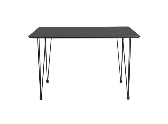 Стол Solution 120x80х75,5см, чёрный в Набережных Челнах