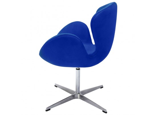 Кресло SWAN CHAIR синий, искусственная замша в Набережных Челнах Кресло SWAN CHAIR синий, искусственная замша в Набережных Челнах