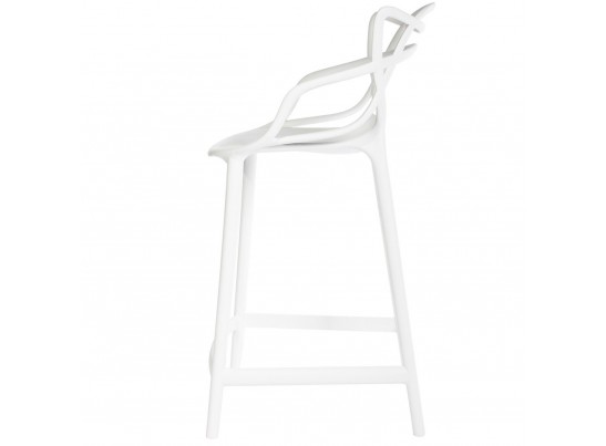 Стул полубарный Masters белый в Набережных Челнах